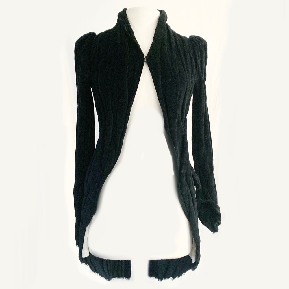 Distressed Silk Tailed Rockstar Blazer